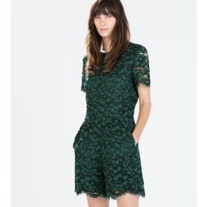 Zara lace romper - XS